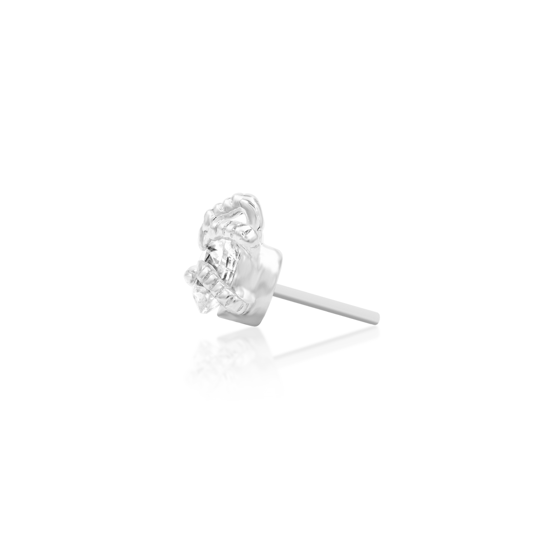 Wyvern | Dragon's Talon Cubic Zirconia Threadless End | Junipurr Body Jewelry
