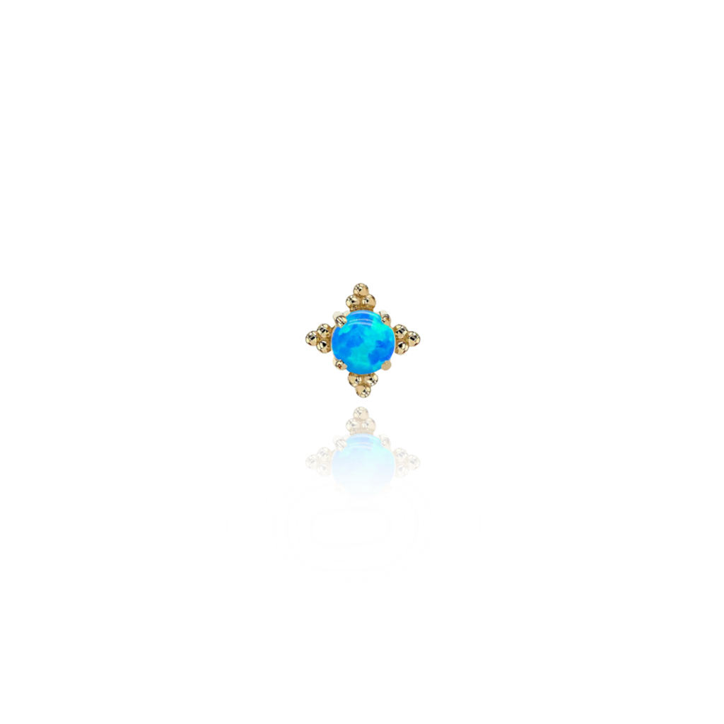 MADE TO ORDER | Anatometal 14K Yellow Gold Zia - Threadless