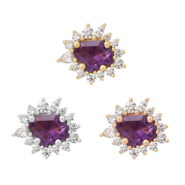 Eye Candy - Threadless Amethyst End by Buddha Jewelry Organics