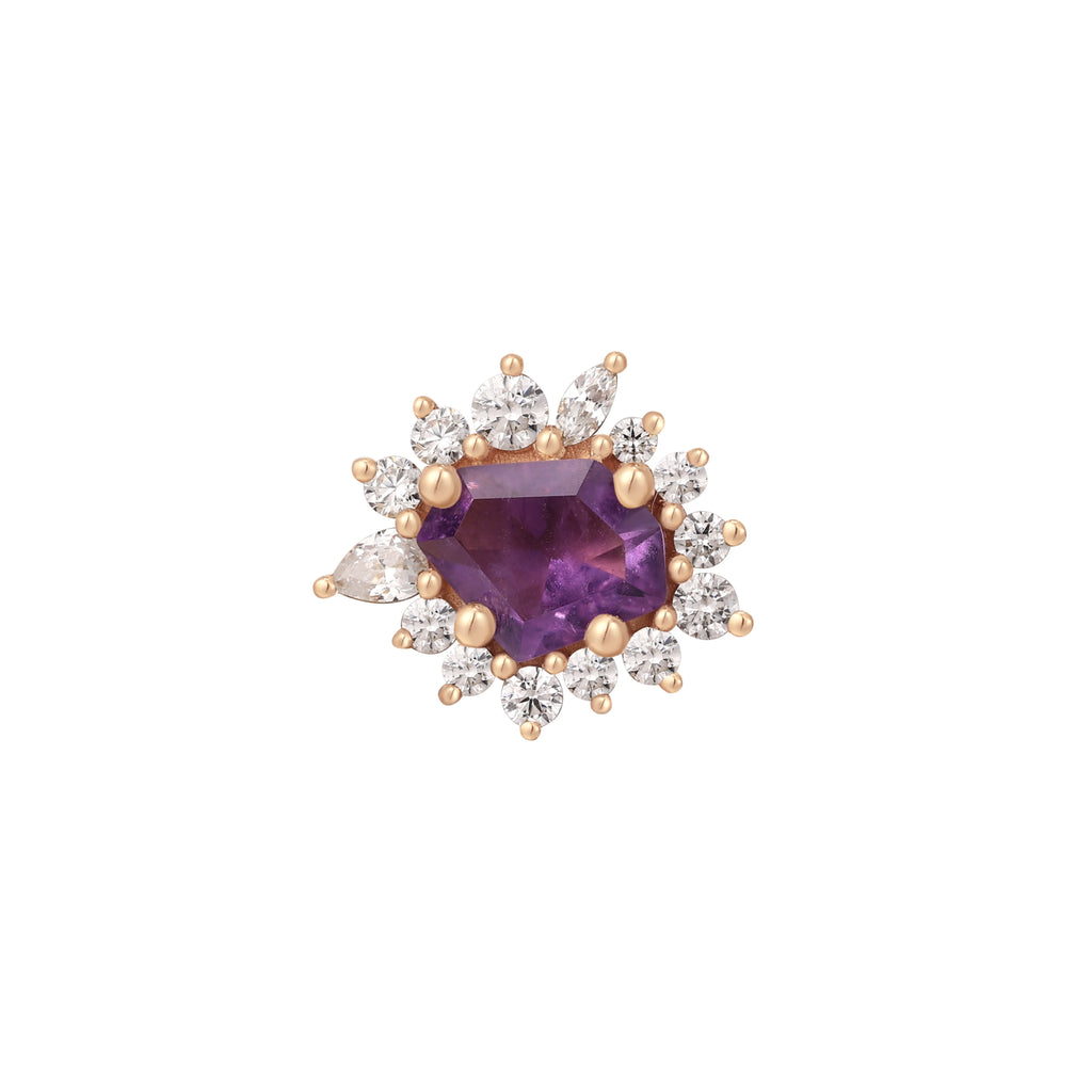 Eye Candy - Threadless Amethyst End by Buddha Jewelry Organics