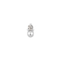 "Babe" Threadless End with Diamond or Cubic Zirconia