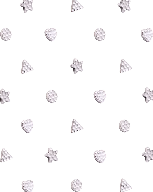 Titanium Hammered Triangle | Junipurr Jewelry