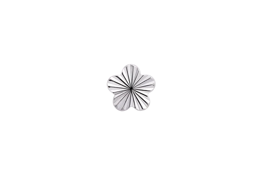 Titanium Laser Blossom | Junipurr Jewelry