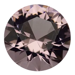 Morganite Pink Faceted Gemstone - Cubic Zirconia