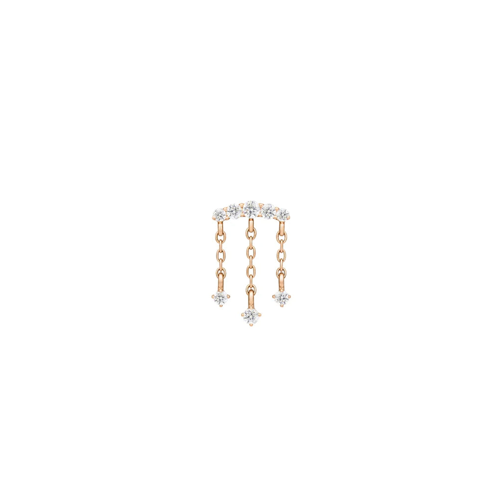 Moving On - Gem Chain Cascade Threadless End by Buddha Jewelry Organics