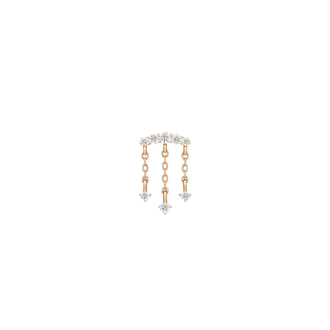 Moving On - Gem Chain Cascade Threadless End by Buddha Jewelry Organics