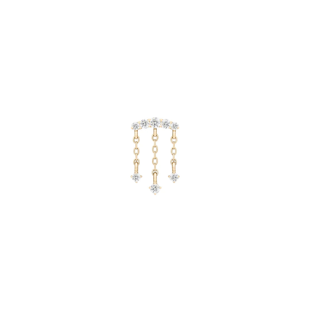 Moving On - Gem Chain Cascade Threadless End by Buddha Jewelry Organics