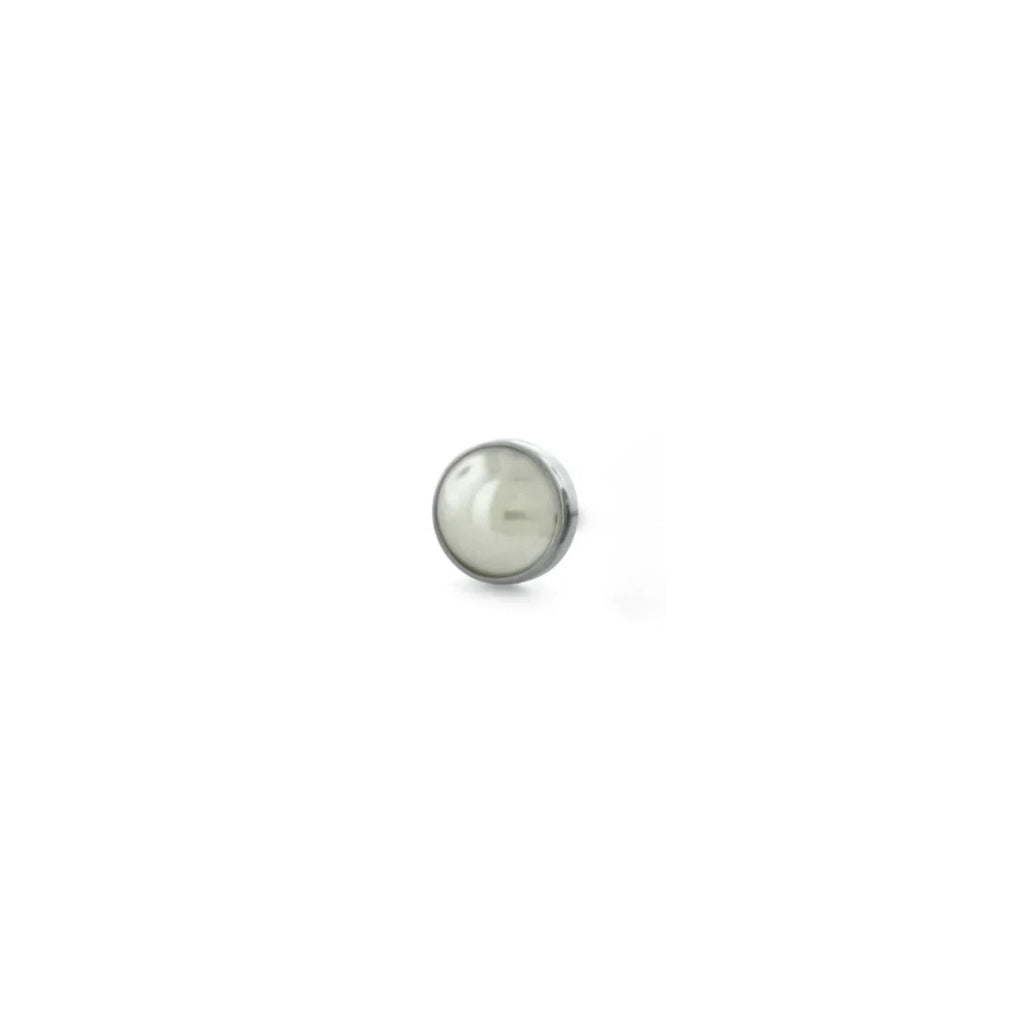 IN STOCK | Pearl Threadless End | NeoMetal Jewelry