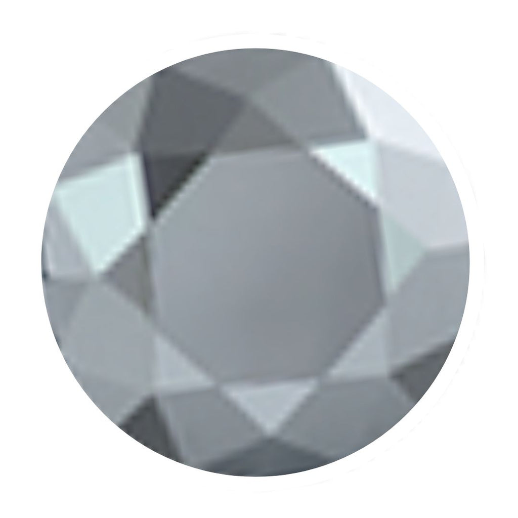 NeoMetal Exclusive - Chrome Faceted Gemstone - Cubic Zirconia 