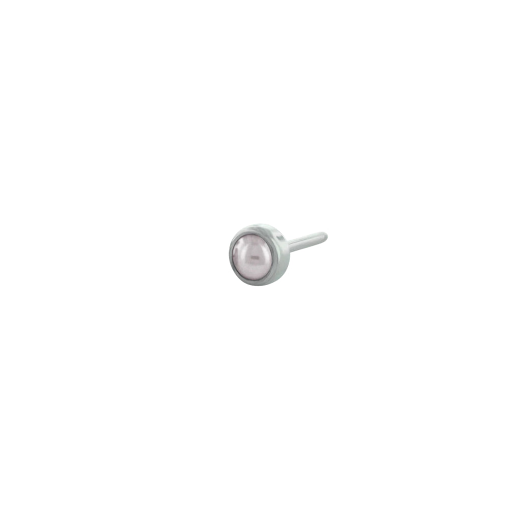 IN STOCK | Pearl Threadless End | NeoMetal Jewelry