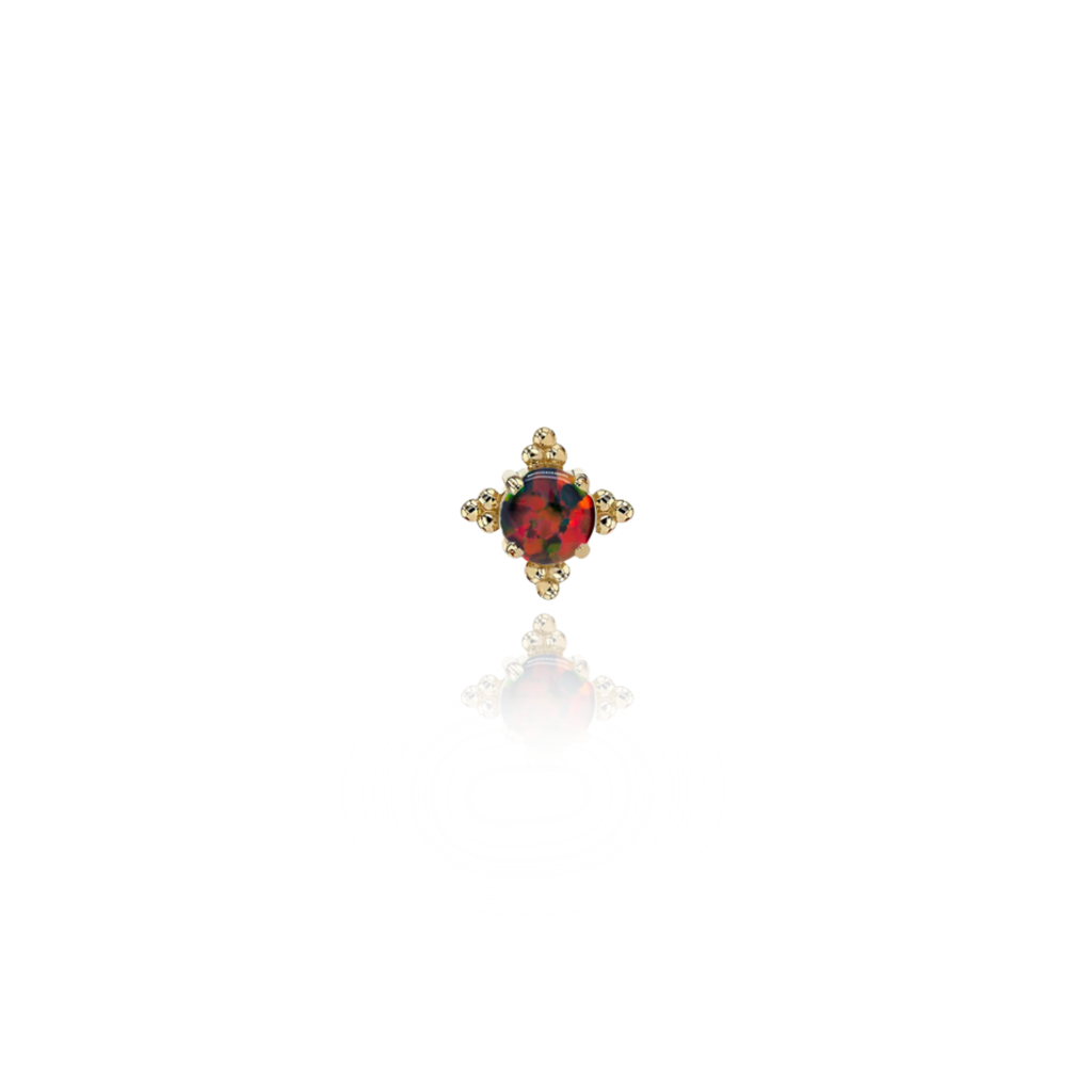 MADE TO ORDER | Anatometal 14K Yellow Gold Zia - Threadless