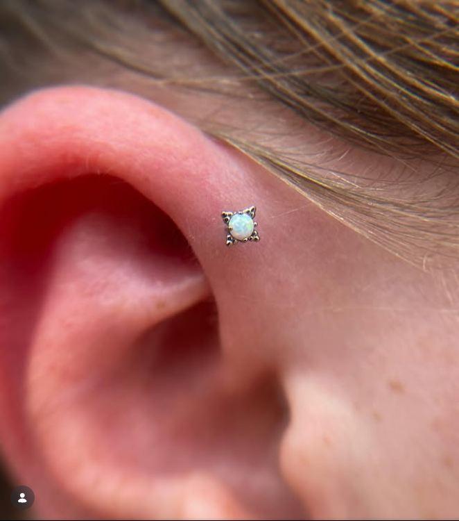 MADE TO ORDER | Anatometal 14K Yellow Gold Zia - Threadless