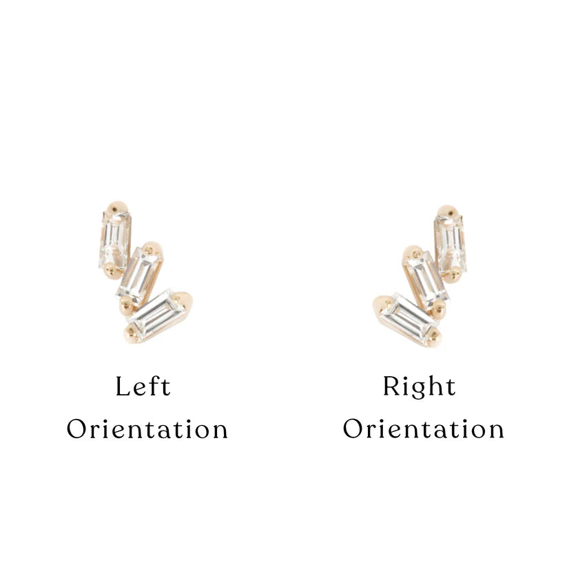 "Staxx"  - Baguette Marquise End by Buddha Jewelry Organics