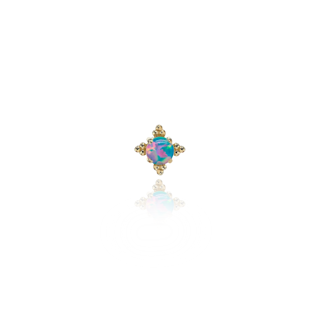 MADE TO ORDER | Anatometal 14K Yellow Gold Zia - Threadless