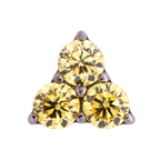 Titanium Gem Trinity | Junipurr Jewelry