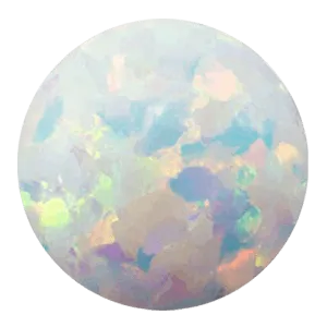 IN STOCK | 5 Gem Crescent - Threadless End | NeoMetal Jewelry