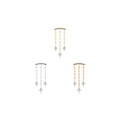 High Speed - Hidden Helix Threadless end with (3) Kite-cut CZ's by Buddha Jewelry Organics