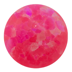 IN STOCK | 5 Gem Crescent - Threadless End | NeoMetal Jewelry