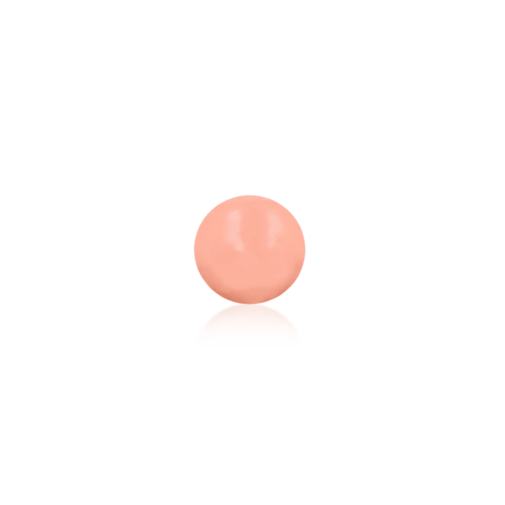 Tiny Solid 14k Gold Bead - Threadless End by Junipurr Jewelry