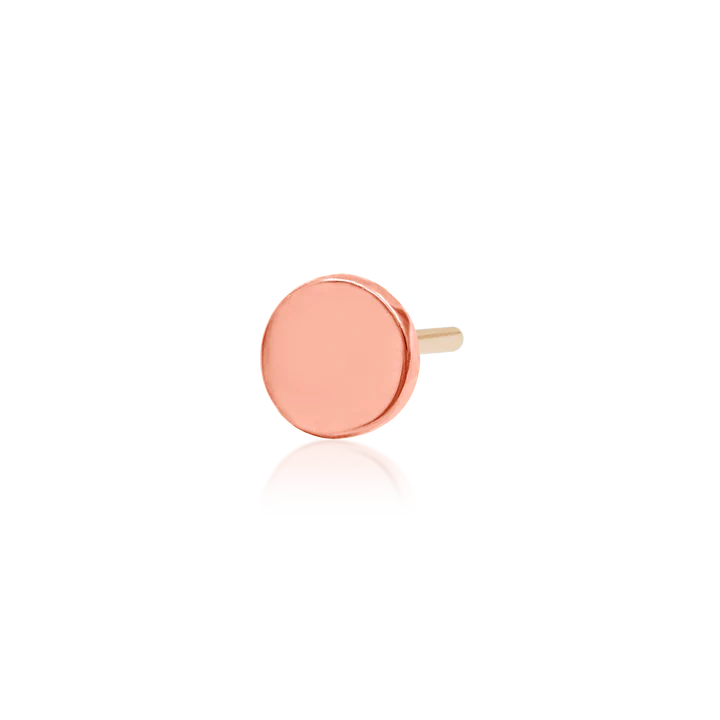 14k Gold Disk | Junipurr Jewelry