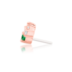 Vixyn | Solid Gold Threadless End | Junipurr Jewelry