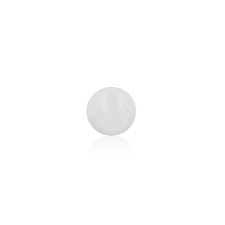 Tiny Solid 14k Gold Bead - Threadless End by Junipurr Jewelry