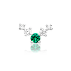 Vixyn | Solid Gold Threadless End | Junipurr Jewelry