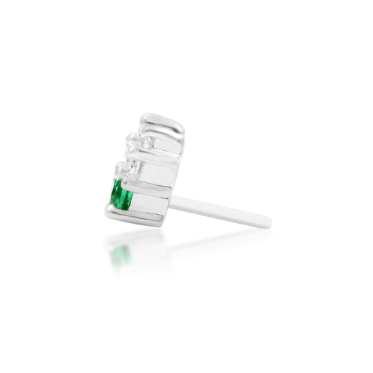 Vixyn | Solid Gold Threadless End | Junipurr Jewelry