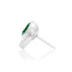 Zoria | Solid Gold Threadless End | Junipurr Jewelry