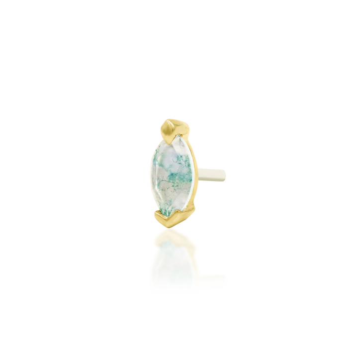 Marquise Moss | Threadless End by Junipurr Jewelry