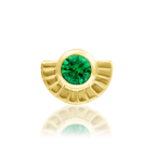 Zoria | Solid Gold Threadless End | Junipurr Jewelry