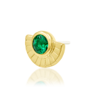 Zoria | Solid Gold Threadless End | Junipurr Jewelry