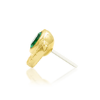 Zoria | Solid Gold Threadless End | Junipurr Jewelry