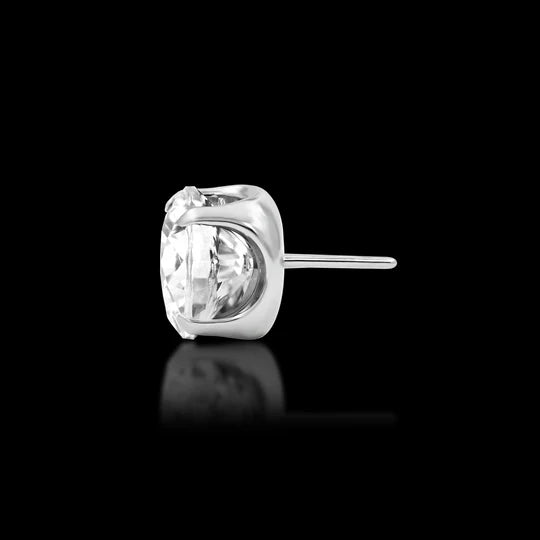 IN STOCK | 3mm Threadless Prong Set End | Junipurr Jewelry