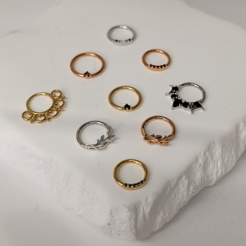 IN STOCK | BVLA | Solid Rose Gold & AA Amethyst Prong Ring