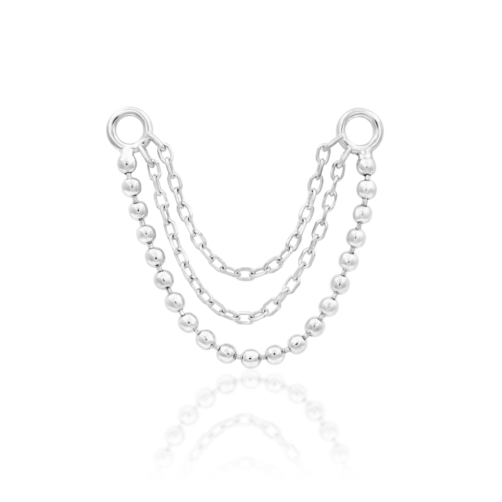 Quinn | Triple Chain | Junipurr Body Jewelry