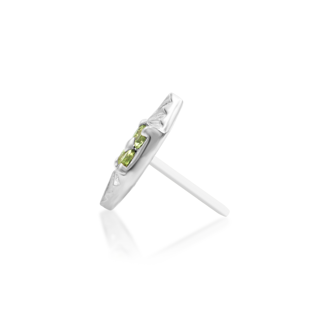 "Livana" Threadless Kryptonite End by Junipurr Jewelry