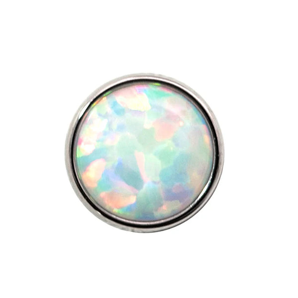 IN STOCK | Bezel-set Opal & Gemstone Cabochon Ends | Junipurr Jewelry