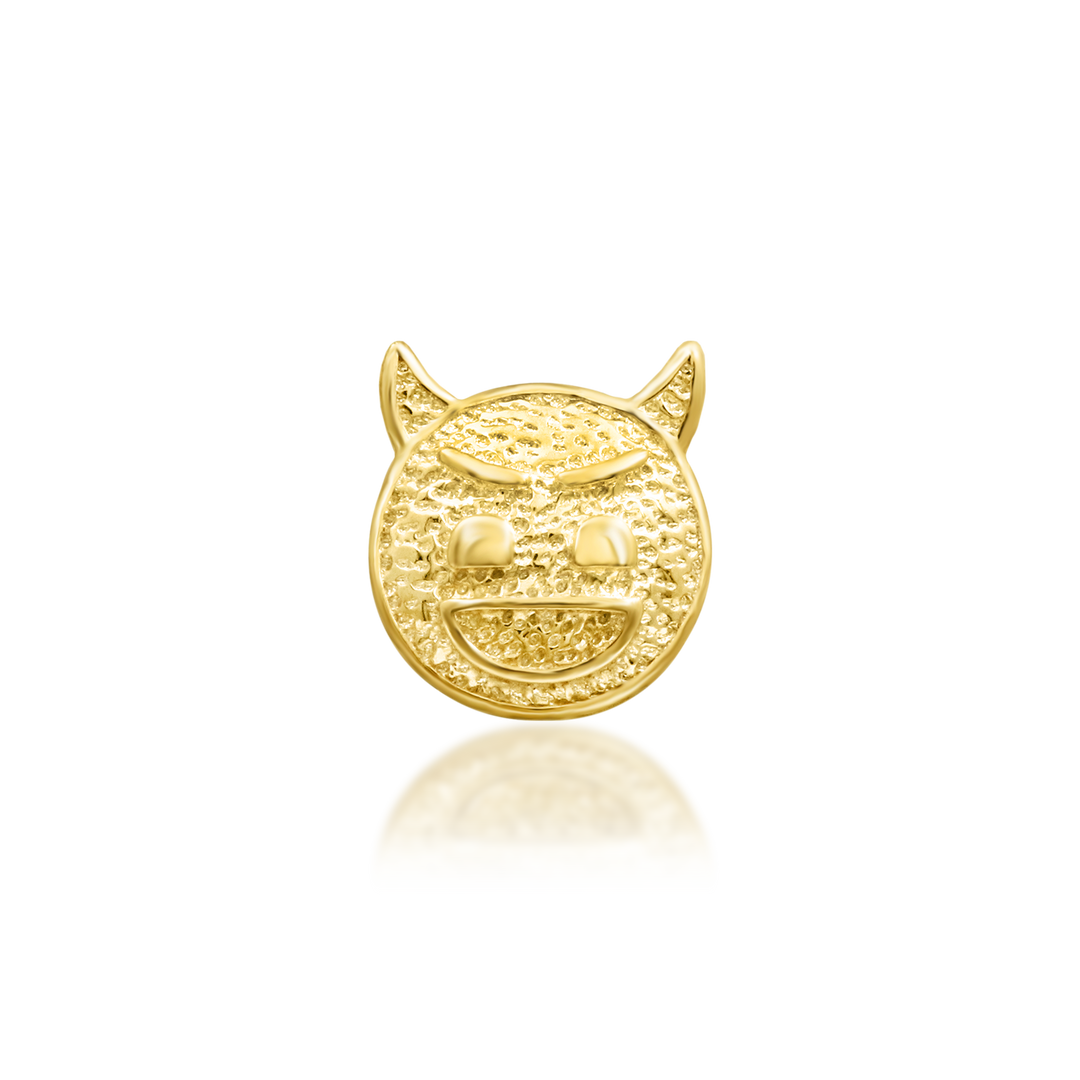 Emoji Collaboration Collection - Threadless Gold Ends by Junipurr Jewelry