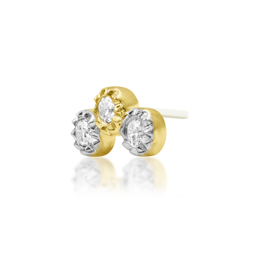 "Dowry"— Yellow & White Gold |  Junipurr Jewelry