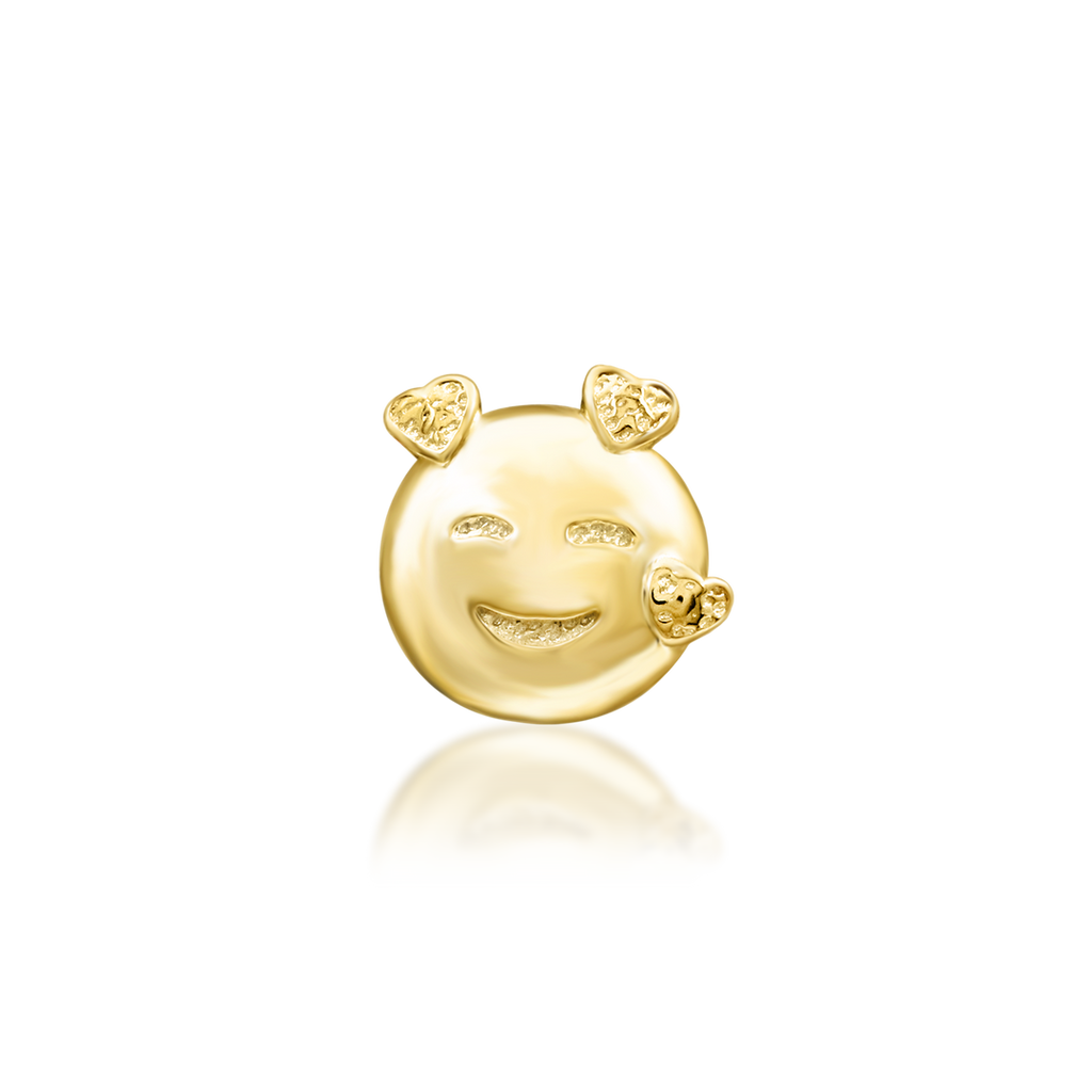 Emoji Collaboration Collection - Threadless Gold Ends by Junipurr Jewelry