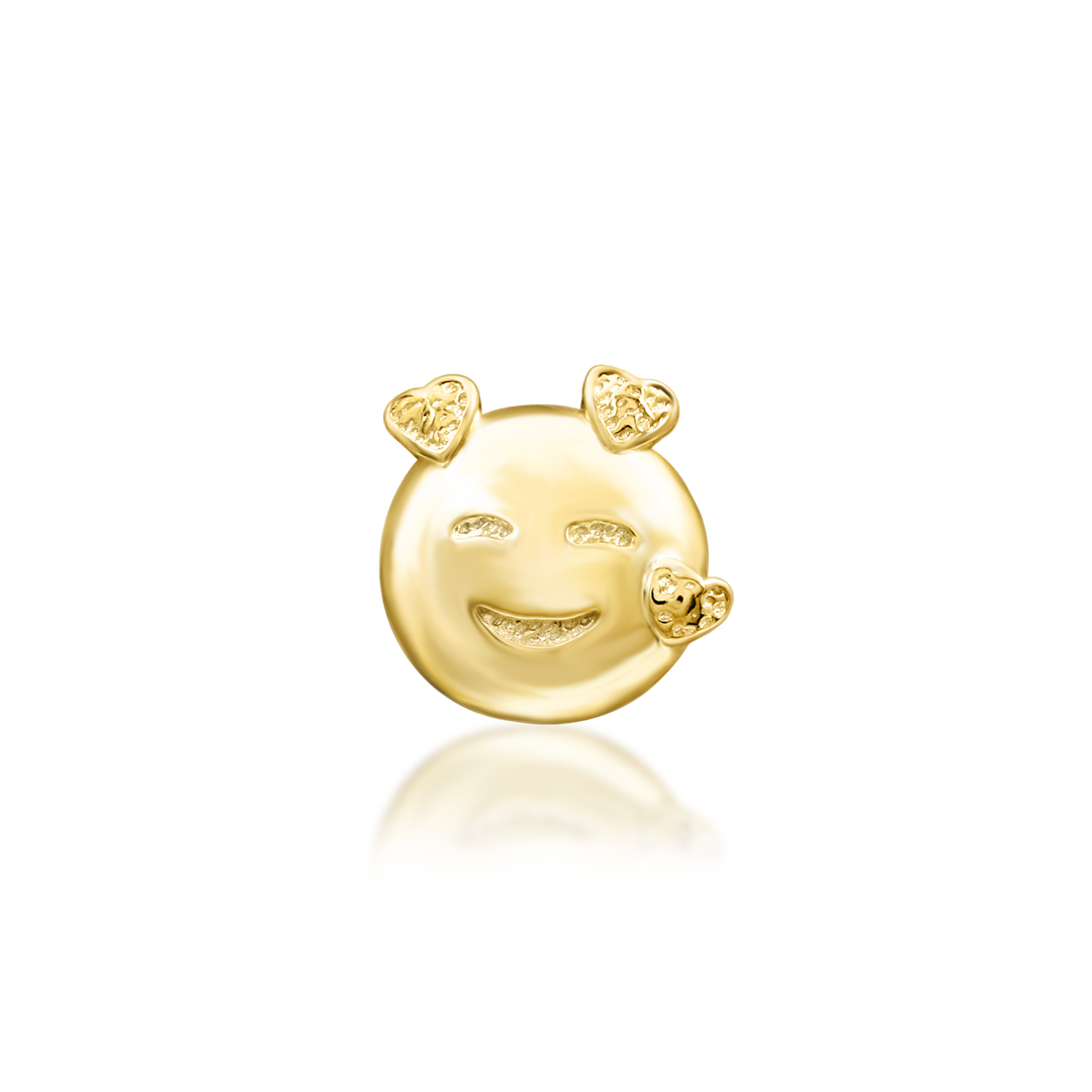 Emoji Collaboration Collection - Threadless Gold Ends by Junipurr Jewelry