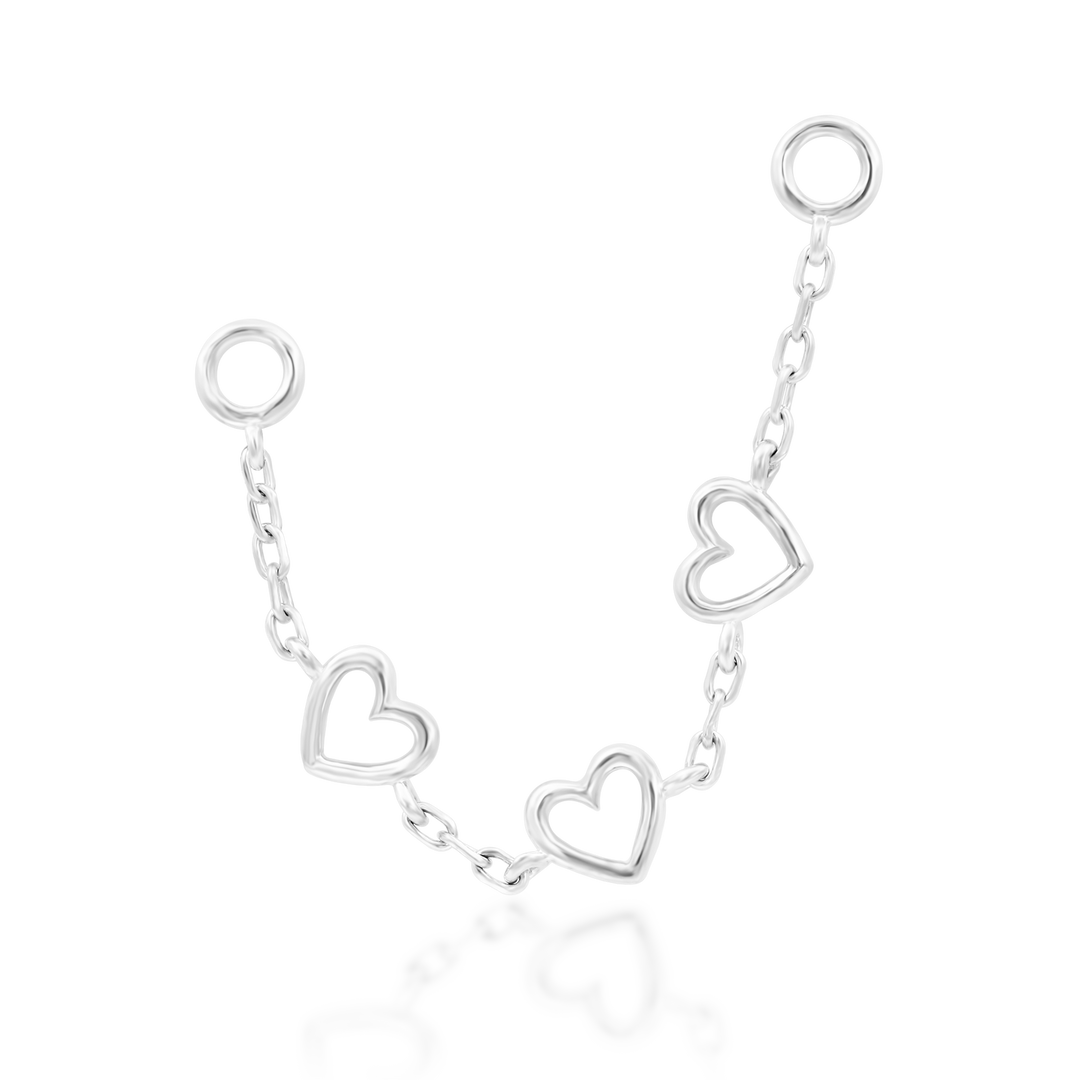 Lots of Love | Triple Chain | Junipurr Body Jewelry