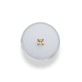 IN STOCK | Titanium Threadless Earring - Champagne Princess Cut Cubic Zirconia 5mm by NeoMetal Jewelry