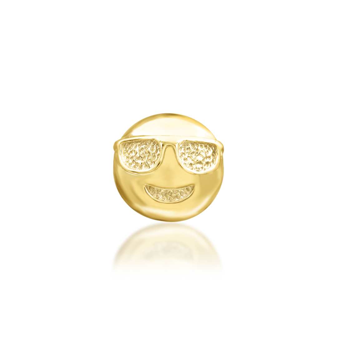Emoji Collaboration Collection - Threadless Gold Ends by Junipurr Jewelry