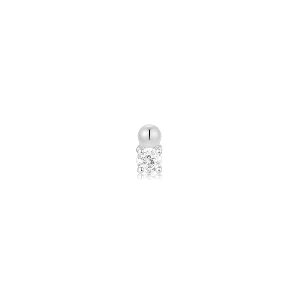 Spark - Tiny Moissanite Gem | Threadless End by Ember Jewelry
