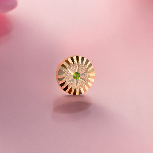 Aspiration - Chrome Diopside Threadless End | Ember Jewelry