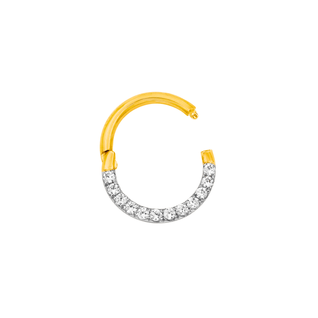 Halo Gem Clicker | Junipurr Jewelry