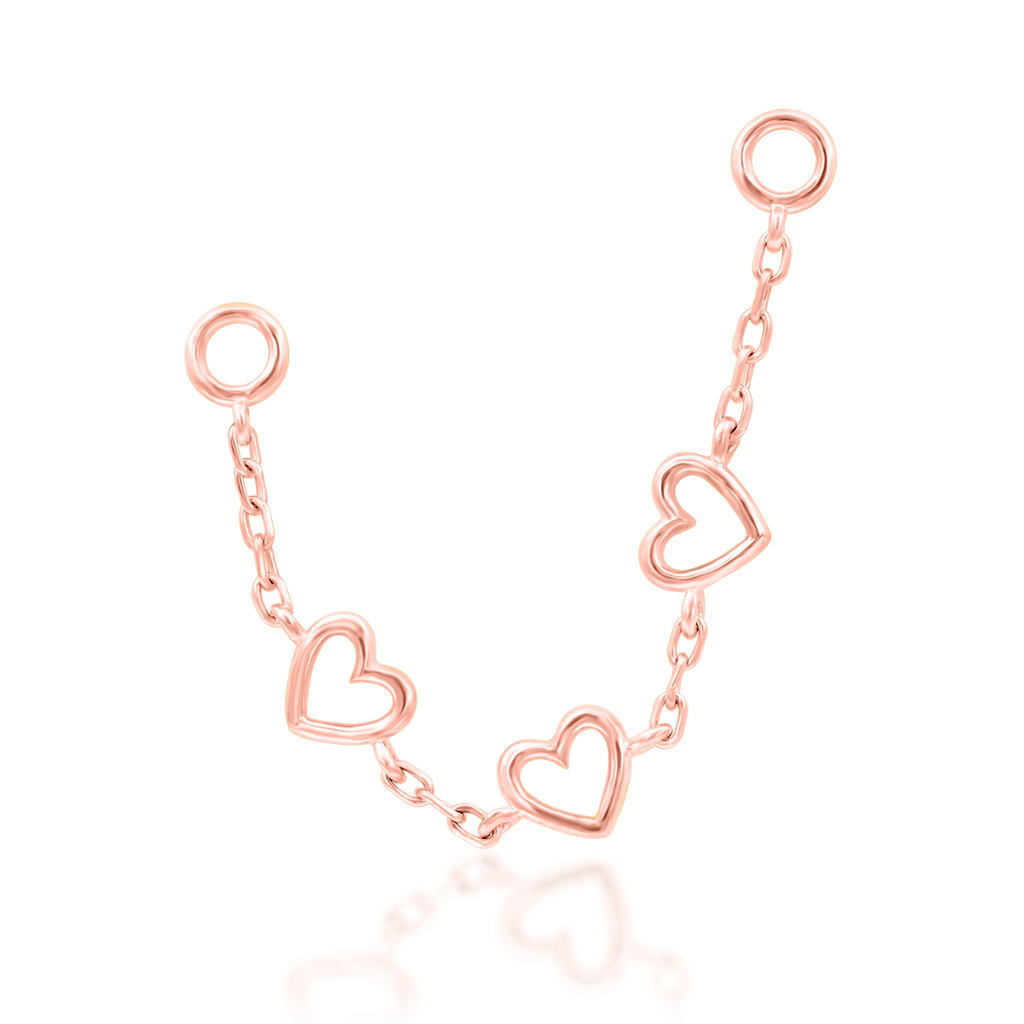 Lots of Love | Triple Chain | Junipurr Body Jewelry