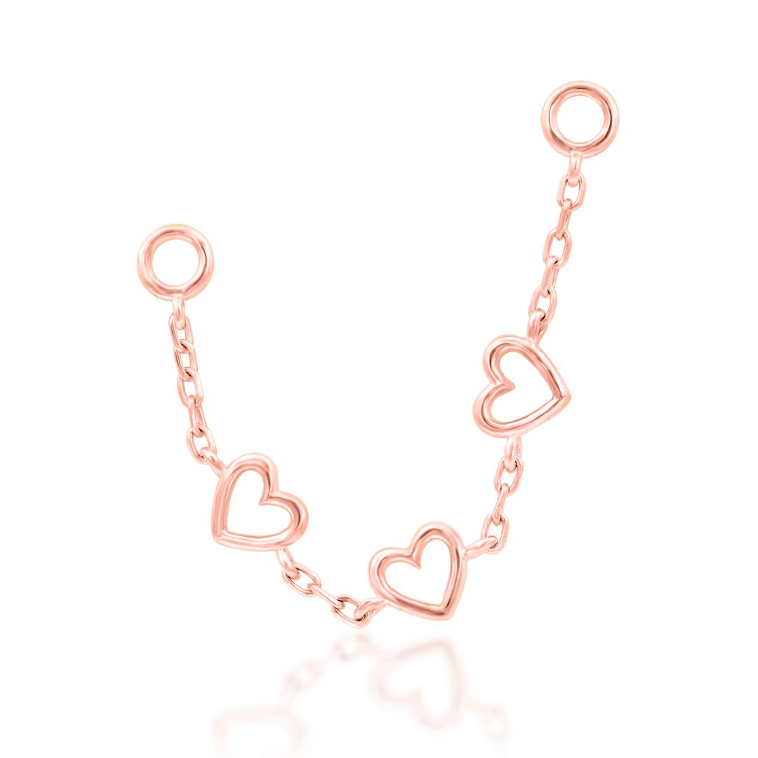 Lots of Love | Triple Chain | Junipurr Body Jewelry